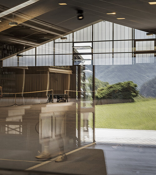 Tennis hall in the 4* Sport Hotel Bachmanngut in the Salzkammergut
