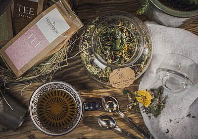 Hotel tea "Anna's Garden" in Gourmet Hotel Bachmanngut