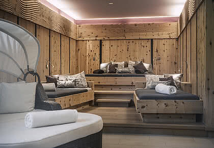 Ruheraum im 4* Sterne Wellnesshotel Bachmanngut