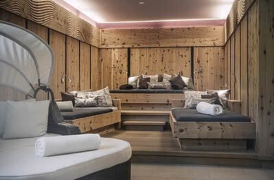 Relaxation room in the 4* Wellness Hotel Bachmanngut