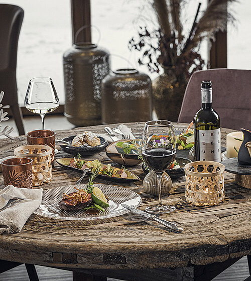 Gourmetmenü im Wellnesshotel Bachmanngut am Wolfgangsee