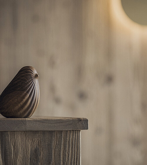detailansicht deko kuschel chalet im bachmanngut 