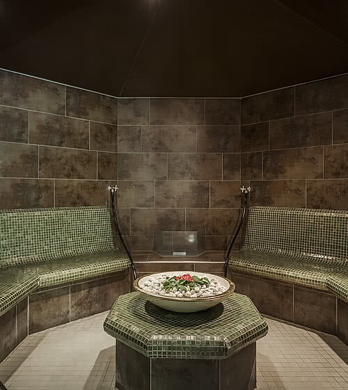 Sauna in the Wellness Hotel Bachmanngut at Wolfgangsee